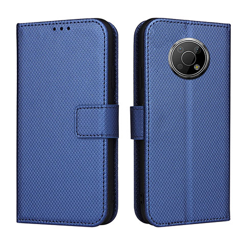 Coque Portefeuille Livre Cuir Etui Clapet BY1 pour Nokia G300 5G Bleu