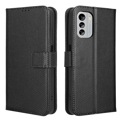 Coque Portefeuille Livre Cuir Etui Clapet BY1 pour Nokia G60 5G Noir