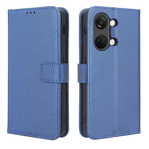 Coque Portefeuille Livre Cuir Etui Clapet BY1 pour OnePlus Nord 3 5G Bleu