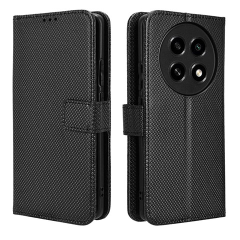 Coque Portefeuille Livre Cuir Etui Clapet BY1 pour Oppo A2 Pro 5G Noir