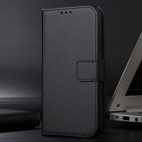 Coque Portefeuille Livre Cuir Etui Clapet BY1 pour Samsung Galaxy M02s Noir
