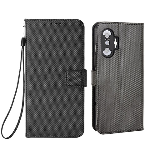 Coque Portefeuille Livre Cuir Etui Clapet BY1 pour Xiaomi Poco F3 GT 5G Noir