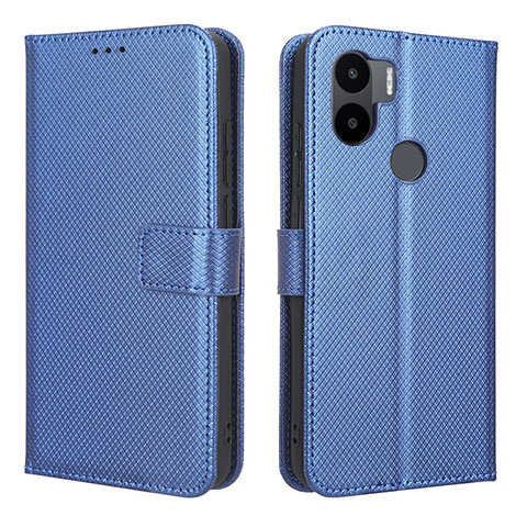 Coque Portefeuille Livre Cuir Etui Clapet BY1 pour Xiaomi Redmi A1 Plus Bleu