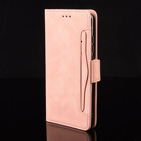 Coque Portefeuille Livre Cuir Etui Clapet BY2 pour Xiaomi Mi 12T Pro 5G Rose