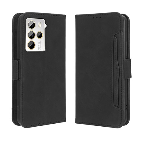 Coque Portefeuille Livre Cuir Etui Clapet BY3 pour HTC U23 Pro 5G Noir