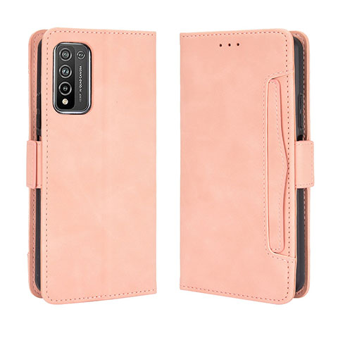 Coque Portefeuille Livre Cuir Etui Clapet BY3 pour Huawei Honor 10X Lite Rose