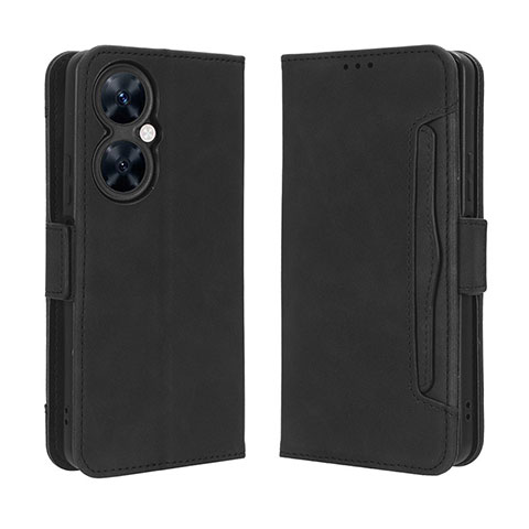 Coque Portefeuille Livre Cuir Etui Clapet BY3 pour Huawei Nova 11i Noir