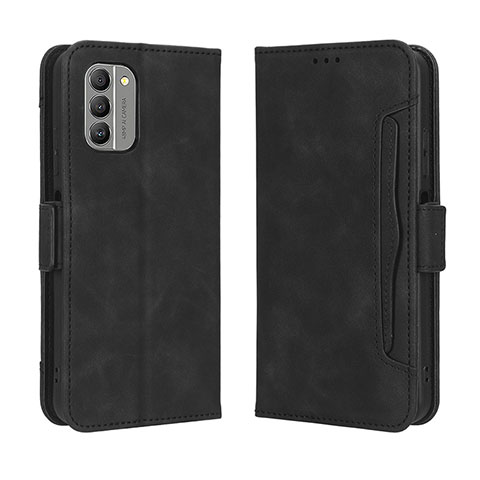 Coque Portefeuille Livre Cuir Etui Clapet BY3 pour Nokia G400 5G Noir