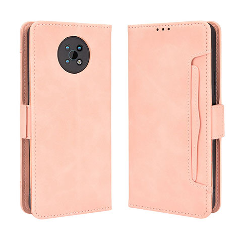 Coque Portefeuille Livre Cuir Etui Clapet BY3 pour Nokia G50 5G Rose