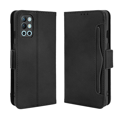 Coque Portefeuille Livre Cuir Etui Clapet BY3 pour OnePlus 9R 5G Noir