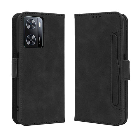 Coque Portefeuille Livre Cuir Etui Clapet BY3 pour OnePlus Nord N20 SE Noir