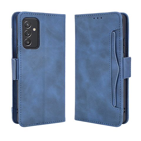 Coque Portefeuille Livre Cuir Etui Clapet BY3 pour Samsung Galaxy A15 LTE Bleu