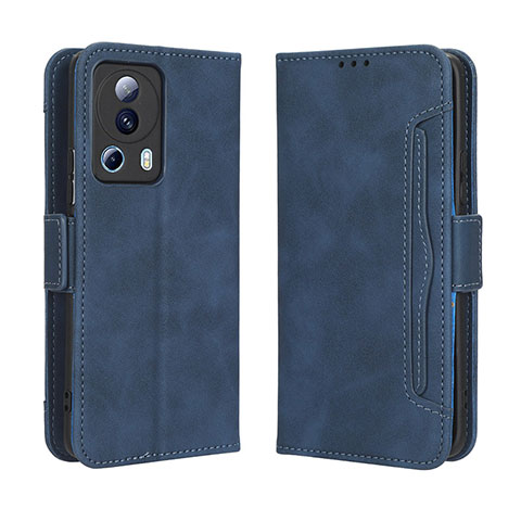 Coque Portefeuille Livre Cuir Etui Clapet BY3 pour Xiaomi Civi 2 5G Bleu