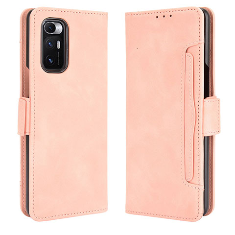 Coque Portefeuille Livre Cuir Etui Clapet BY3 pour Xiaomi Mix Fold 5G Rose