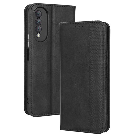 Coque Portefeuille Livre Cuir Etui Clapet BY4 pour Huawei Nova 10z Noir