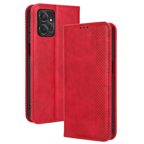 Coque Portefeuille Livre Cuir Etui Clapet BY4 pour Motorola Moto G Power 5G (2023) Rouge