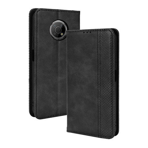 Coque Portefeuille Livre Cuir Etui Clapet BY4 pour Nokia G300 5G Noir