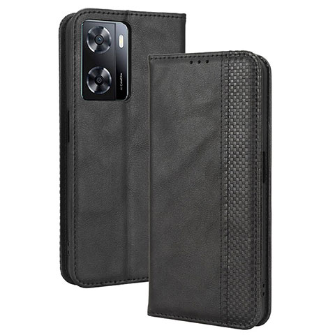 Coque Portefeuille Livre Cuir Etui Clapet BY4 pour OnePlus Nord N20 SE Noir