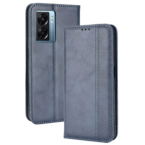 Coque Portefeuille Livre Cuir Etui Clapet BY4 pour OnePlus Nord N300 5G Bleu