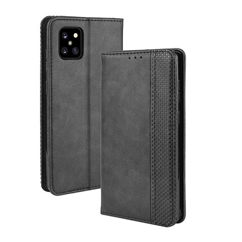 Coque Portefeuille Livre Cuir Etui Clapet BY4 pour Samsung Galaxy M60s Noir