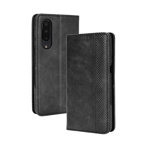 Coque Portefeuille Livre Cuir Etui Clapet BY4 pour Sharp Aquos Zero5G basic Noir