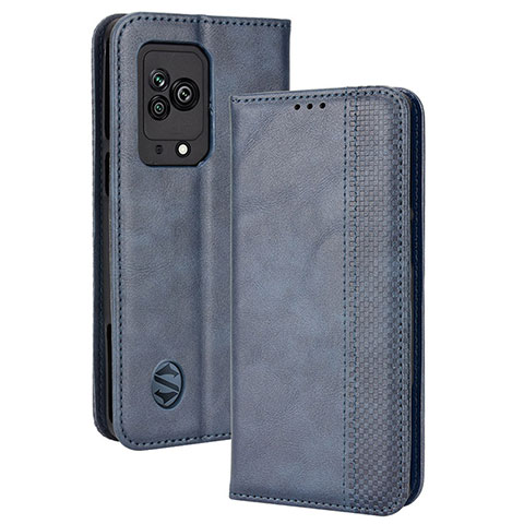 Coque Portefeuille Livre Cuir Etui Clapet BY4 pour Xiaomi Black Shark 5 5G Bleu