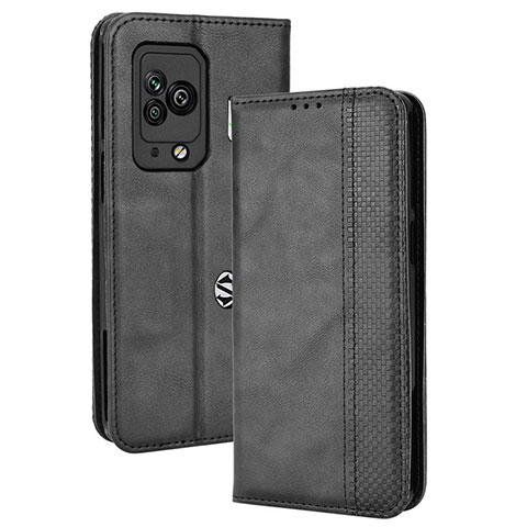 Coque Portefeuille Livre Cuir Etui Clapet BY4 pour Xiaomi Black Shark 5 Pro 5G Noir