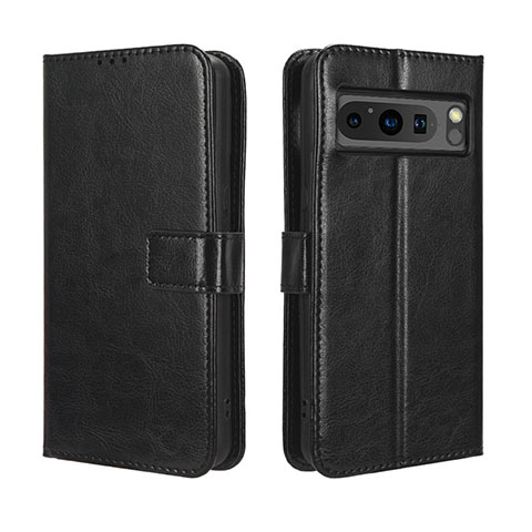 Coque Portefeuille Livre Cuir Etui Clapet BY5 pour Google Pixel 8 Pro 5G Noir