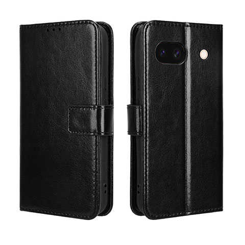 Coque Portefeuille Livre Cuir Etui Clapet BY5 pour Google Pixel 8a 5G Noir