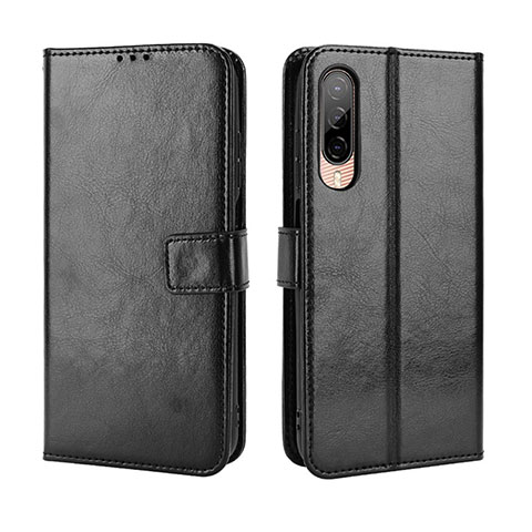 Coque Portefeuille Livre Cuir Etui Clapet BY5 pour HTC Desire 22 Pro 5G Noir