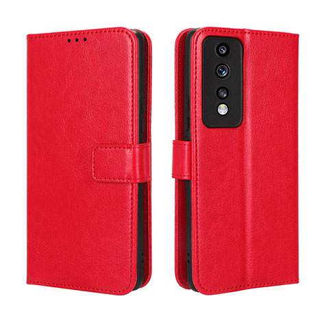 Coque Portefeuille Livre Cuir Etui Clapet BY5 pour Huawei Honor 80 GT 5G Rouge