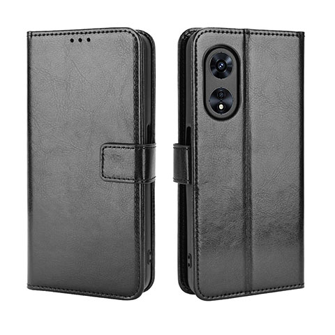 Coque Portefeuille Livre Cuir Etui Clapet BY5 pour Huawei Honor X5 Plus Noir