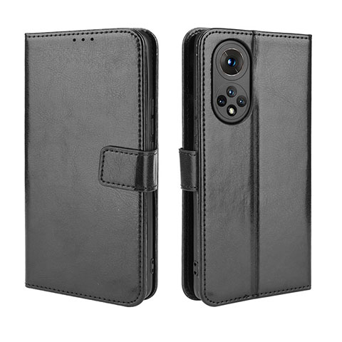 Coque Portefeuille Livre Cuir Etui Clapet BY5 pour Huawei Nova 9 Noir