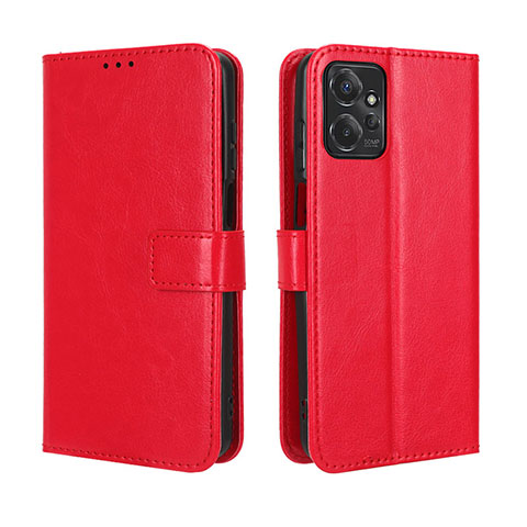 Coque Portefeuille Livre Cuir Etui Clapet BY5 pour Motorola Moto G Power 5G (2023) Rouge