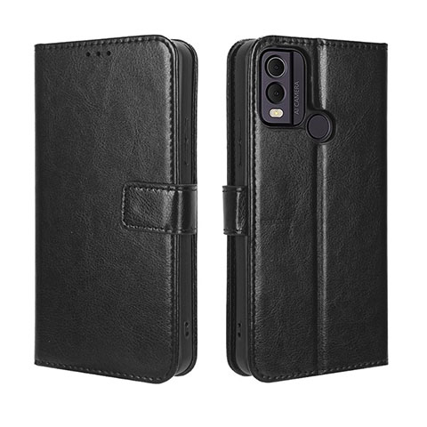 Coque Portefeuille Livre Cuir Etui Clapet BY5 pour Nokia C22 Noir