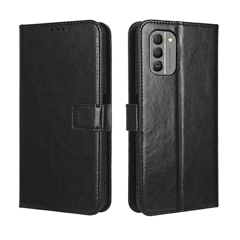 Coque Portefeuille Livre Cuir Etui Clapet BY5 pour Nokia G400 5G Noir