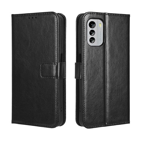 Coque Portefeuille Livre Cuir Etui Clapet BY5 pour Nokia G60 5G Noir