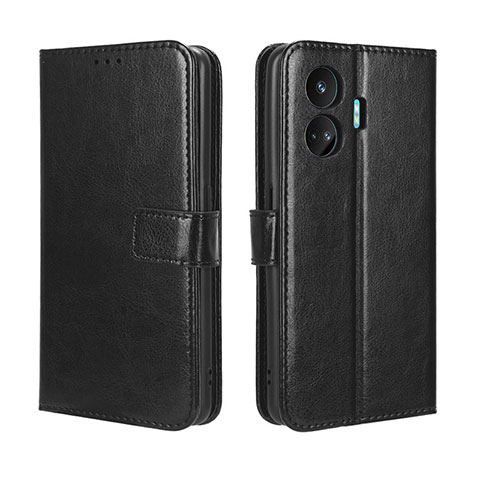 Coque Portefeuille Livre Cuir Etui Clapet BY5 pour Realme GT Neo5 SE 5G Noir