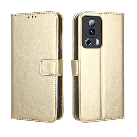 Coque Portefeuille Livre Cuir Etui Clapet BY5 pour Xiaomi Civi 2 5G Or