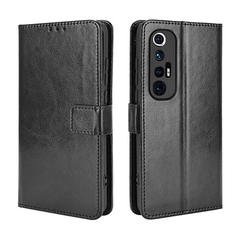 Coque Portefeuille Livre Cuir Etui Clapet BY5 pour Xiaomi Mi 10S 5G Noir