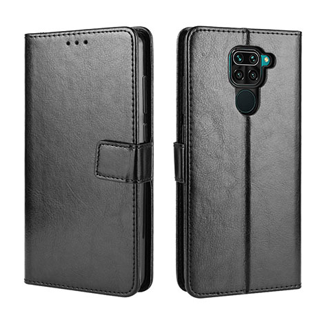 Coque Portefeuille Livre Cuir Etui Clapet BY5 pour Xiaomi Redmi 10X 4G Noir