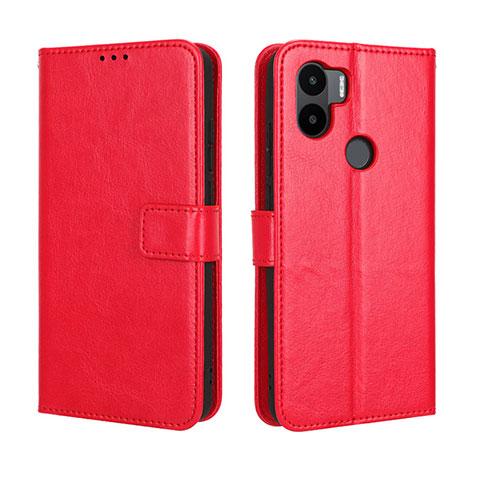 Coque Portefeuille Livre Cuir Etui Clapet BY5 pour Xiaomi Redmi A1 Plus Rouge