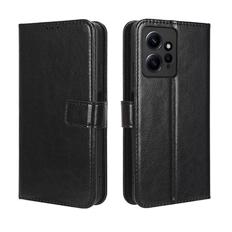 Coque Portefeuille Livre Cuir Etui Clapet BY5 pour Xiaomi Redmi Note 12 4G Noir