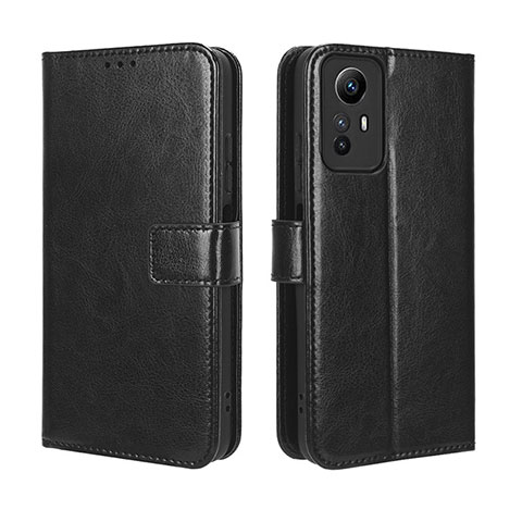 Coque Portefeuille Livre Cuir Etui Clapet BY5 pour Xiaomi Redmi Note 12S Noir