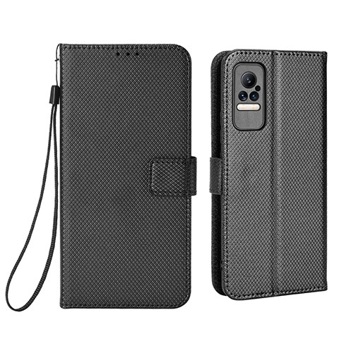 Coque Portefeuille Livre Cuir Etui Clapet BY6 pour Xiaomi Civi 5G Noir