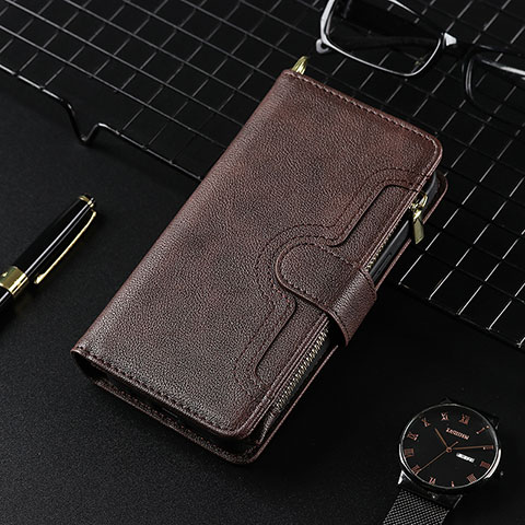 Coque Portefeuille Livre Cuir Etui Clapet BY7 pour Google Pixel 8 5G Marron