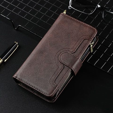 Coque Portefeuille Livre Cuir Etui Clapet BY7 pour Xiaomi Redmi Note 11 4G (2021) Marron