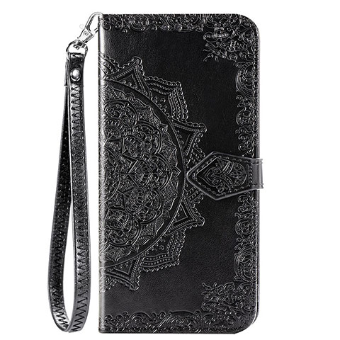 Coque Portefeuille Livre Cuir Etui Clapet C01 pour Xiaomi Redmi Note 9 Noir