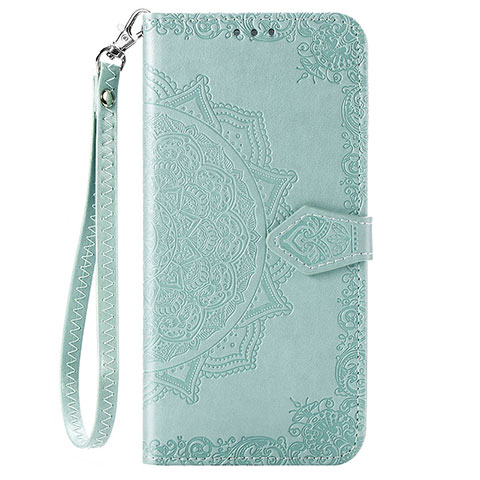 Coque Portefeuille Livre Cuir Etui Clapet C01 pour Xiaomi Redmi Note 9 Vert