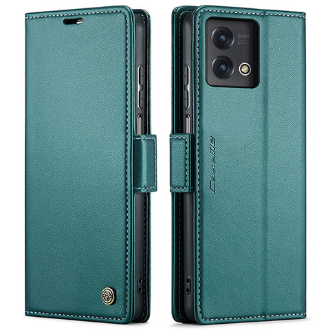 Coque Portefeuille Livre Cuir Etui Clapet C01S pour Motorola Moto G Stylus (2023) 4G Vert